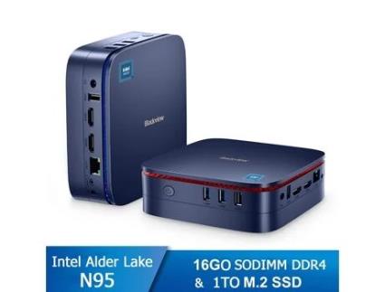 Mini Pc BLACKVIEW Mp60 Intel Alder Lake N95 Ram:16 Gb 1 Tb Ssd Pro Intel Uhd Graphics Azul