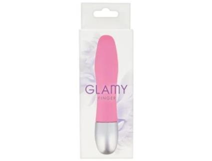 Mini vibrador de dedo cor: rosa GLAMY