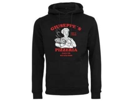Camisola com Capuz MISTER TEE Giuseppe'S Pizzeria (XL)