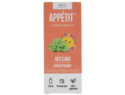 a partir de 3 anos de apetite 125 ml LÉRO