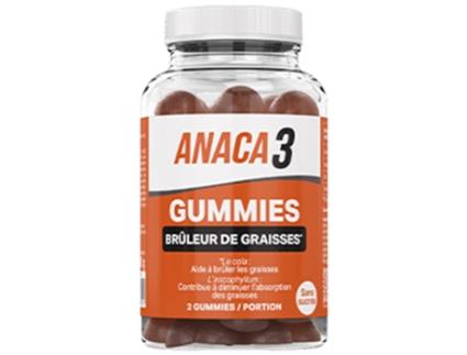 Gomas para queima de gordura 60 gomas ANACA3
