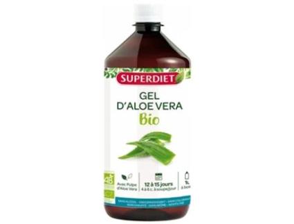 Gel de Aloe Vera Orgânico 1 L SUPERDIET