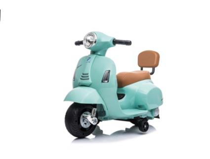 Moto VESPA Elétrica para Crianças Azuis 0-3 Anos