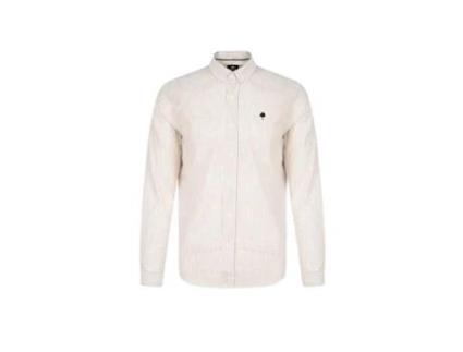 Camisa Unissexo FAGUO (L - Algodão - Branco)
