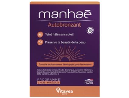 Manhaé Autobronzeador 60 Cápsulas VITAVEA