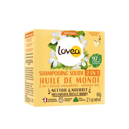 Champô Solido 2 em 1 Óleo Monoï Lovea