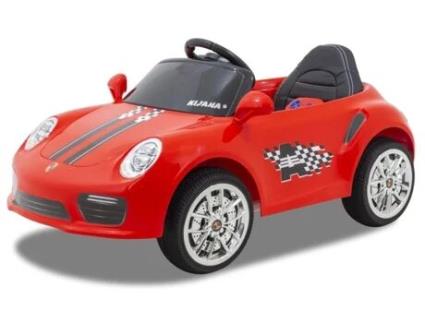 Carro Elétrico para Crianças Porsche Speedy KIJANA Vermelho 0-6 Anos 12V