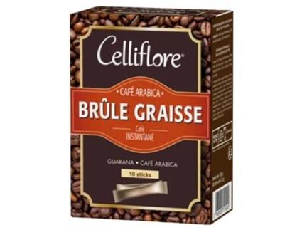 Café Arábica Queimador de Gordura 10 Barras CELLIFLORE