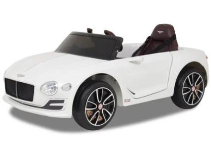 Carro Elétrico para Crianças BENTLEY Continental Branco 0-6 Anos 12V