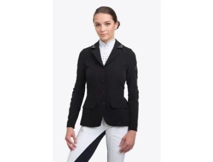 Casaco de Mulher para Desporto CAVALLIERA Equestre Diva Purity Preto (L)