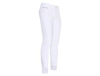 Calças de Homem para Equitação EASY RIDER Punho Victor Knee Branco (42)