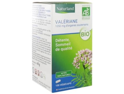 Valeriana Orgânica 150 Vegecaps NATURLAND