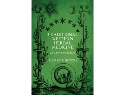 Livro traditional western herbal medicine de elisabeth brooke (inglês)