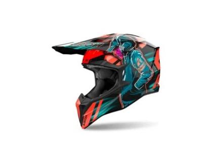 Capacete de Motocicleta AIROH Wraaap Cyber