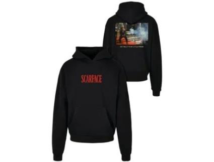 Sweatshirt Unissexo MISTER TEE Capuz Excessivo Scarface Little Preto (3XL)