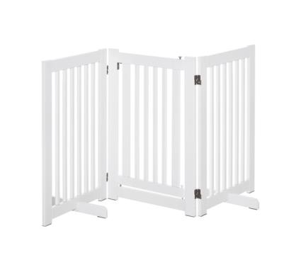 Barreira de segurança cães pawhut d06-047wt