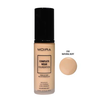 Moira - Base Fluida Complete Wear™ - 250: Natural Buff