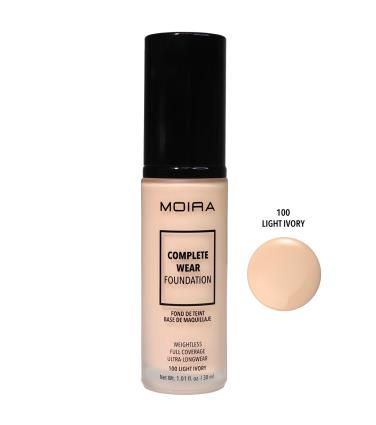 Moira - Base Fluida Complete Wear™ - 100: Light Ivory