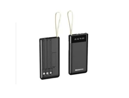 Power Bank Wireless Portátil Mah MODORWY Preto