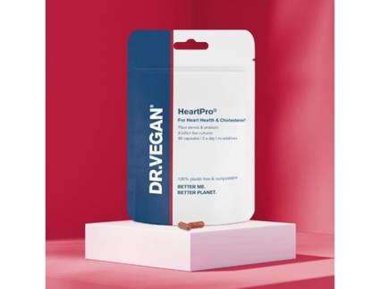 Heartpro Bactérias Vivas Suporte a Um Coração Saudável Fornecimento para 30 Dias DR.VEGAN
