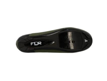 Sapatos Unissexo FLR Estrada Aperto Serrilhado Correias Auto Verde (40)