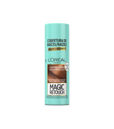 Loreal Paris - Spray Corrector de Raízes Instantâneo Magic Retouch - Marrom mogno 75ml