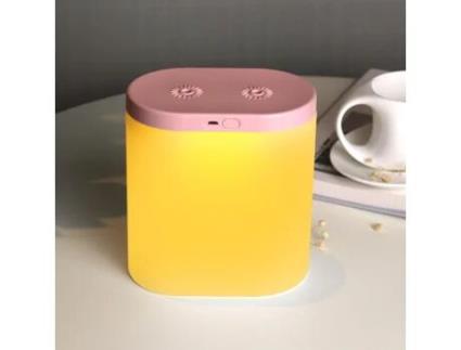 Umidificador de Luz Noturna TRUMTW W-1 Umidificador de Spray Duplo-Modelo Recarregável Rosa 1200 Mah