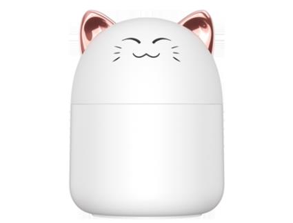 Umidificador TRUMTW Bunny M8 Umidificador Cute Cat-Branco