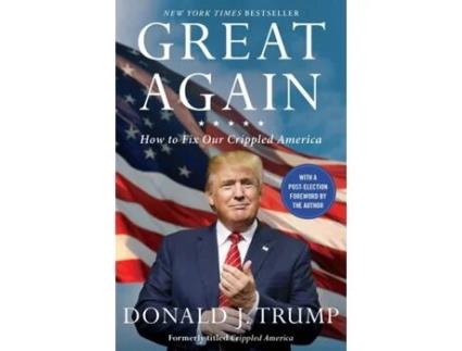 Livro Great Again de Donald J. Trump