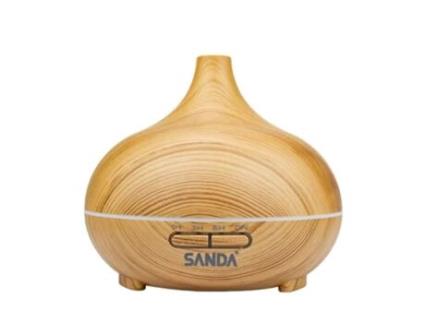 Difusor/Humidificador de Aroma SANDA Sd-2321 Castanho