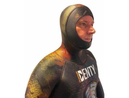 Casaco Unissexo para Mergulho DENTY SPEARFISHING Anaconda Dourado (M)