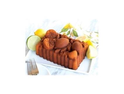 Forma Citrus Blossom Loaf Pan Da NORDIC WARE Cores Toffee