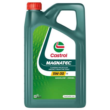 Óleo de motor castrol para motores a gasolina e gasóleo 5w-30 c2 5 l