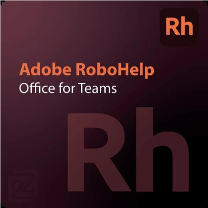Adobe RoboHelp Office for Teams 1 - 9 Utilizador(es)