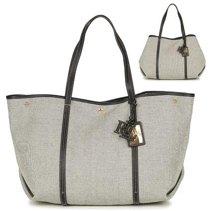 Lauren Ralph Lauren  Cabas / Sac shopping EMERIE TOTE LARGE  Preto Disponível em tamanho para senhora. Único.Bolsas > Sac shopping