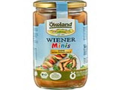 Salsichas Okoland Mini-vienenses Bio 380g(180)g