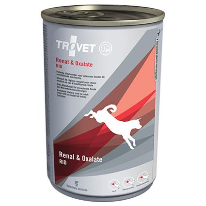 Comida húmida Trovet Renal & Oxalate RID Frango 400 g