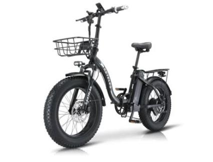 Bicicleta Elétrica Dobrável para Neve de Montanha 1000W 45Km/H 35Ah KETELES