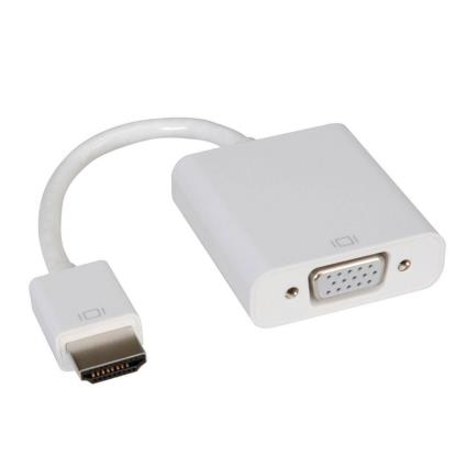 Adaptador HDMI™ (M) – VGA (F), Branco