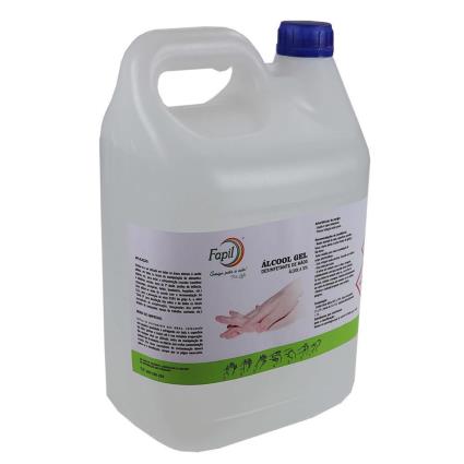 Gel Desinfetante Antissético para as Mãos, 5 L