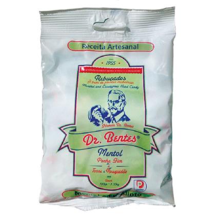 Rebuçados Dr. Bentes Mentol, 100 g