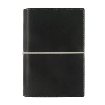 Organizador Personalizável Domino, Pele Artificial, Preto