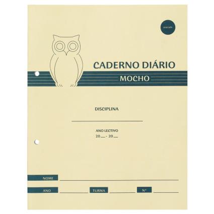 Caderno Diário Mocho, 24 x 19 cm, 40 Folhas, Pautado