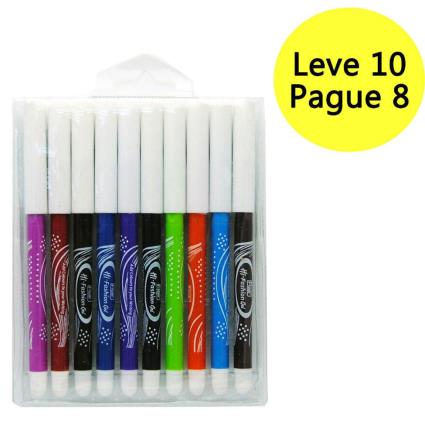 Esferográfica Gel Hi Fashion, Cores Sortidas – Leve 10 Pague 8