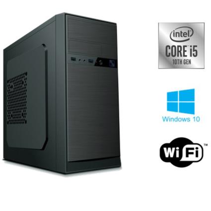 Computador Desktop PowerNet, Intel® Core™ i5-10400, 8 GB RAM, 1 TB HDD SATA, Preto