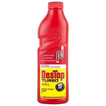 Desentupidor de Canos Turbo Gel, 1 L