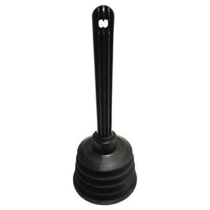 Desentupidor Fole com Cabo, Preto