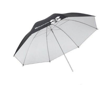 QUADRALITE Sombrinha Refletora Branca 91Cm