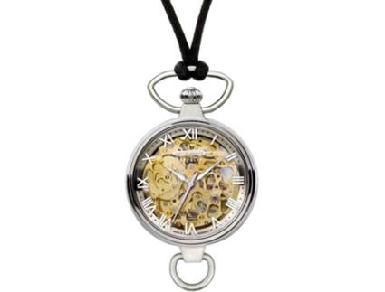 ZEPPELIN Branco Couro Genuíno Princess Of The Sky Autom. 7457-5 Relógio para Mulher