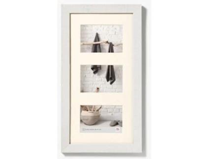 Moldura HOME Madeira  3X13x18 Polar Branco